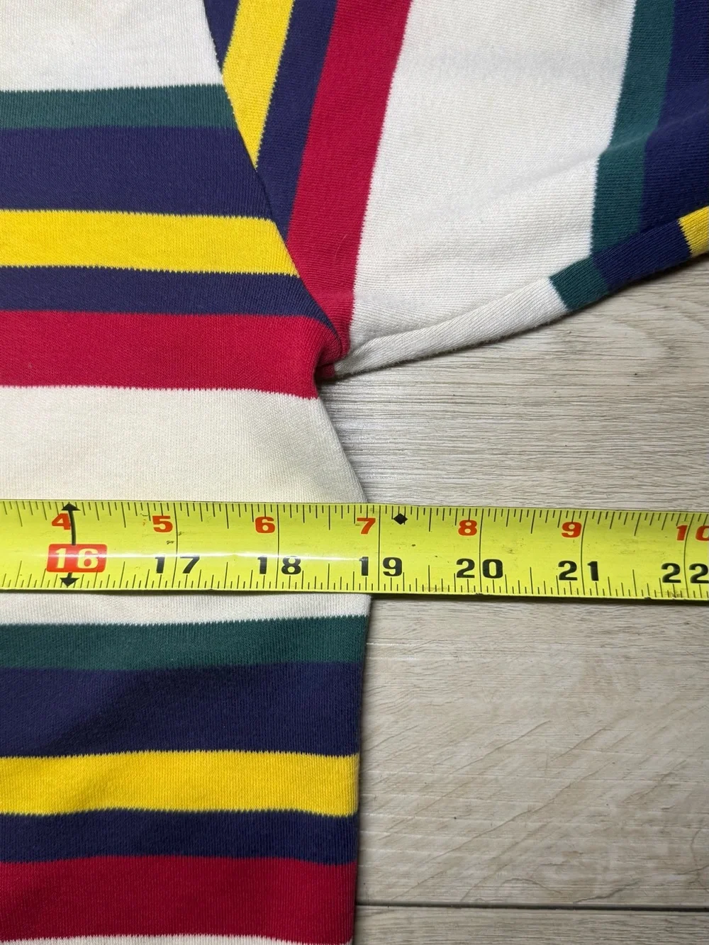 Vintage 1990s Polo Ralph Lauren Embroidered Striped Polo Shirt
